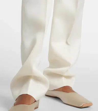 Calvin Klein Collection Lucia high-rise wool and silk slim pants | Thumbnail 6 Calvin Klein Collection Lucia high-rise wool and silk slim pants | Thumbnail 6