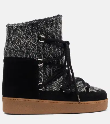 Isabel Marant Suede-trimmed snow boots | Thumbnail 3 Isabel Marant Suede-trimmed snow boots | Thumbnail 3