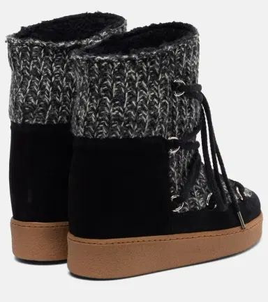 Isabel Marant Suede-trimmed snow boots | Thumbnail 4 Isabel Marant Suede-trimmed snow boots | Thumbnail 4