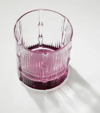 La DoubleJ Bamboo set of 2 crystal tumblers | Thumbnail 3