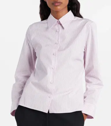 Calvin Klein Collection Pinstripe cotton poplin shirt | Thumbnail 3 Calvin Klein Collection Pinstripe cotton poplin shirt | Thumbnail 3
