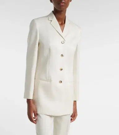 Calvin Klein Collection Adrian wool and silk blazer | Thumbnail 4