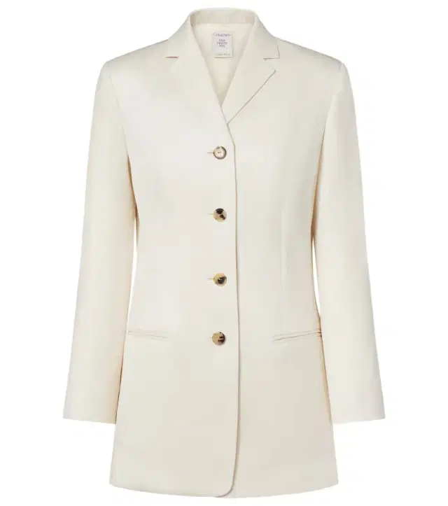 Calvin Klein Collection Adrian wool and silk blazer
