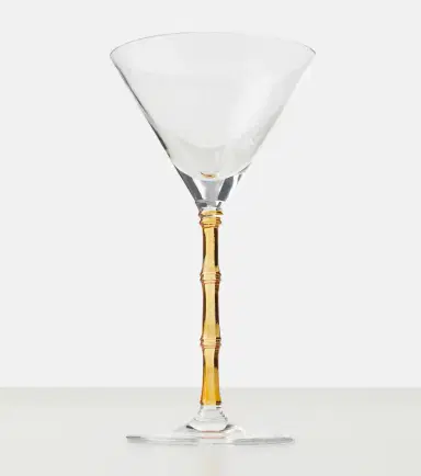 La DoubleJ Bamboo set of 2 martini glasses | Thumbnail 3