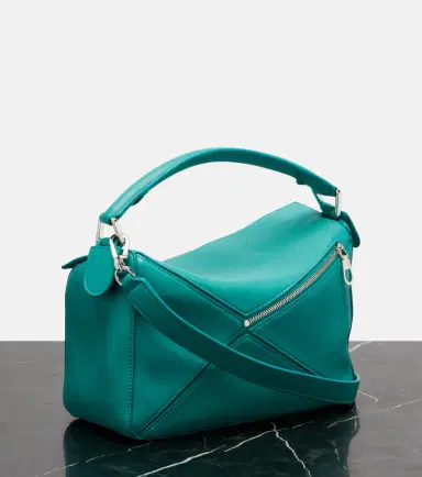 Loewe Featherlight Puzzle Small leather top-handle bag | Thumbnail 2 Loewe Featherlight Puzzle Small leather top-handle bag | Thumbnail 2