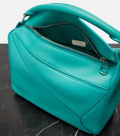 Loewe Featherlight Puzzle Small leather top-handle bag | Thumbnail 3 Loewe Featherlight Puzzle Small leather top-handle bag | Thumbnail 3