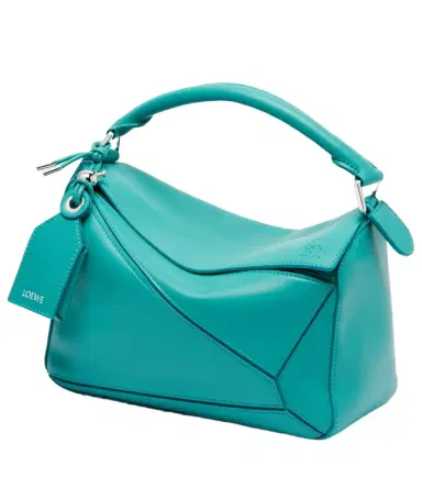 Loewe Featherlight Puzzle Small leather top-handle bag | Thumbnail 1 Loewe Featherlight Puzzle Small leather top-handle bag | Thumbnail 1