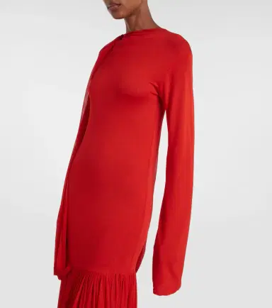 Calvin Klein Collection Sara draped jersey gown | Thumbnail 6