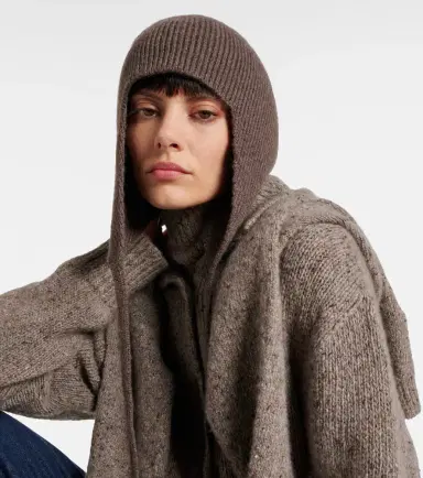 The Row Soizic ribbed-knit cashmere hat | Thumbnail 4