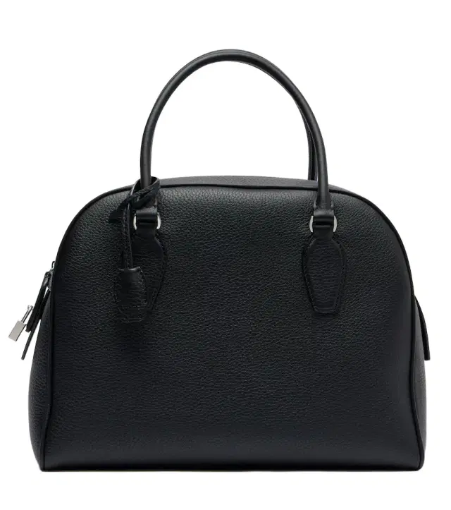 India 12.00 leather top-handle bag