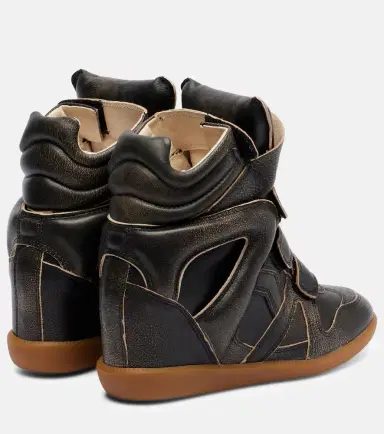 Isabel Marant Bekett leather high-top sneakers | Thumbnail 3 Isabel Marant Bekett leather high-top sneakers | Thumbnail 3