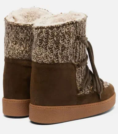 Isabel Marant Suede-trimmed snow boots | Thumbnail 3 Isabel Marant Suede-trimmed snow boots | Thumbnail 3