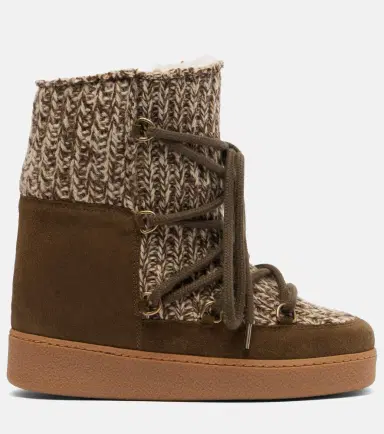 Isabel Marant Suede-trimmed snow boots | Thumbnail 4 Isabel Marant Suede-trimmed snow boots | Thumbnail 4