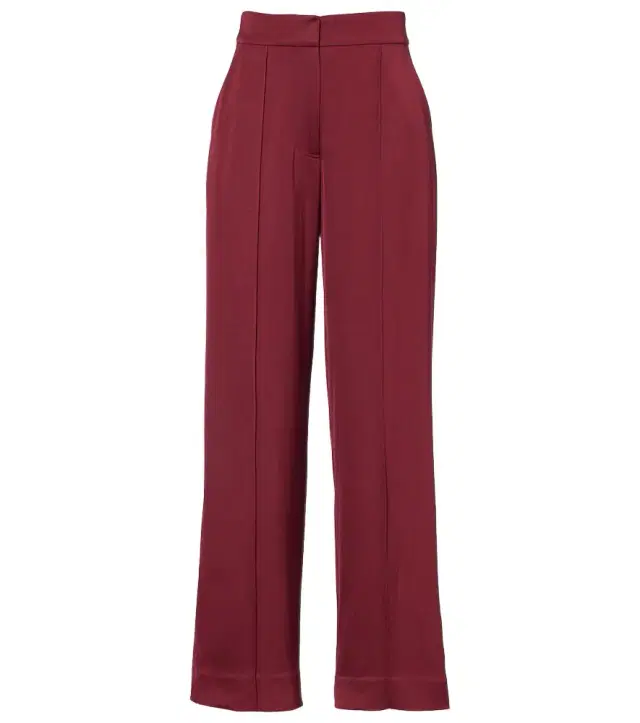 Kyra satin wide-leg pants