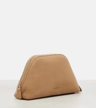 The Row Devon Mini leather clutch | Thumbnail 4
