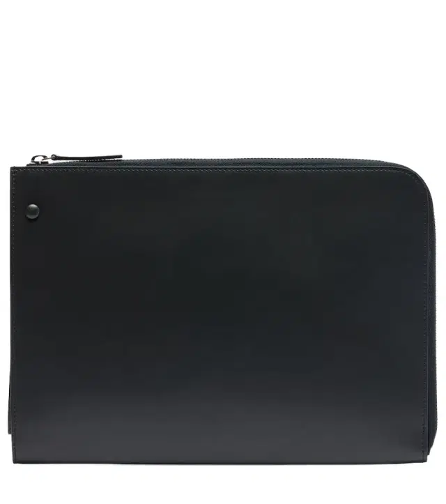 The Row Portfolio leather pouch