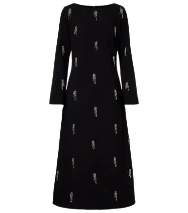 Simkhai Coretta embellished crêpe midi dress | Thumbnail 1 Simkhai Coretta embellished crêpe midi dress | Thumbnail 1