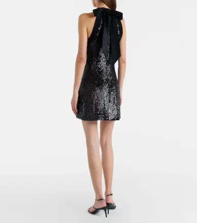 Simkhai Isla sequined halterneck minidress | Thumbnail 4