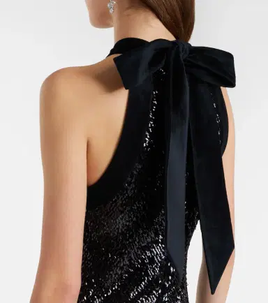 Simkhai Isla sequined halterneck minidress | Thumbnail 5