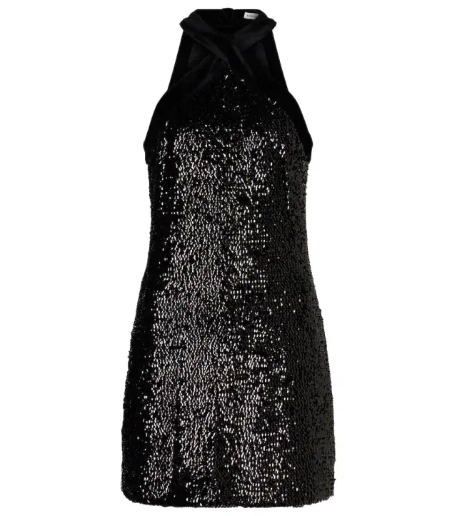 Simkhai Isla sequined halterneck minidress