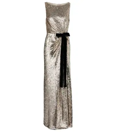 Simkhai Felicity draped sequined gown | Thumbnail 1