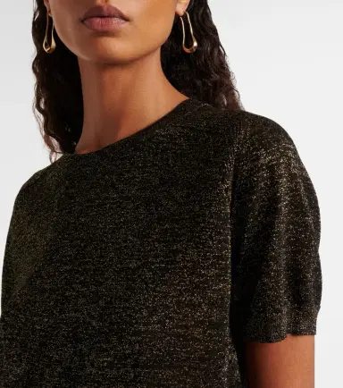 Joseph Lille lamé knitted top | Thumbnail 3