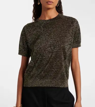 Joseph Lille lamé knitted top | Thumbnail 5