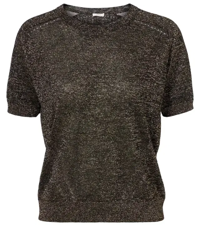 Joseph Lille lamé knitted top