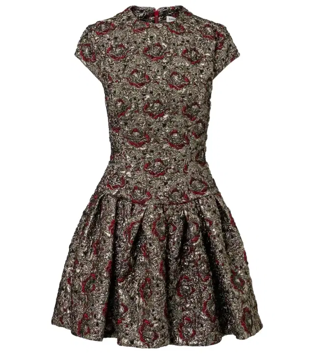 Elowen jacquard minidress