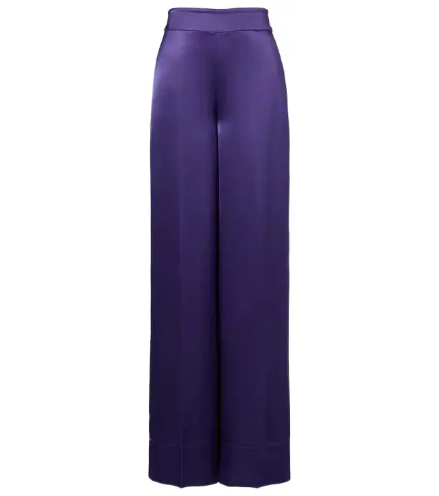 Joseph Dijon satin wide-leg pants