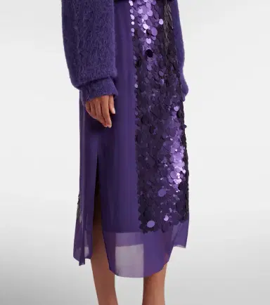 Joseph Cambo sequined midi skirt | Thumbnail 3