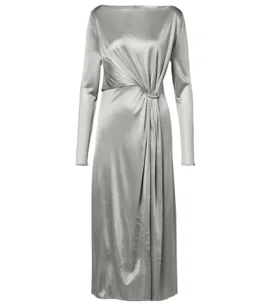 Tory Burch Gathered jersey midi dress | Thumbnail 1