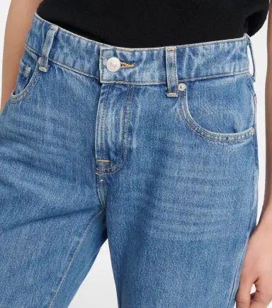7 For All Mankind Calie embellished cropped straight jeans | Thumbnail 5