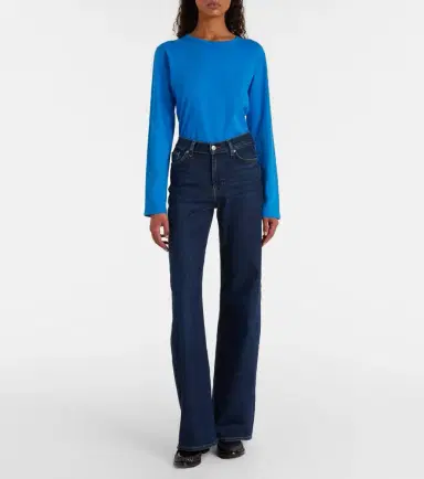 7 For All Mankind Lotta high-rise wide-leg jeans | Thumbnail 6 7 For All Mankind Lotta high-rise wide-leg jeans | Thumbnail 6