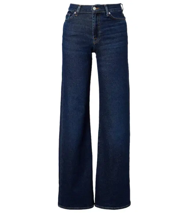 Lotta high-rise wide-leg jeans