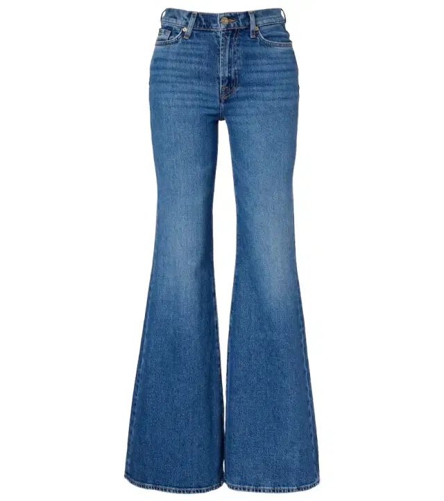 Retro Flare mid-rise flared jeans