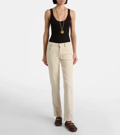 7 For All Mankind Calie Straight mid-rise straight jeans | Thumbnail 3 7 For All Mankind Calie Straight mid-rise straight jeans | Thumbnail 3