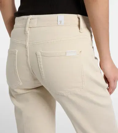 7 For All Mankind Calie Straight mid-rise straight jeans | Thumbnail 5 7 For All Mankind Calie Straight mid-rise straight jeans | Thumbnail 5