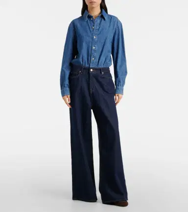 7 For All Mankind Denim jumpsuit | Thumbnail 6 7 For All Mankind Denim jumpsuit | Thumbnail 6