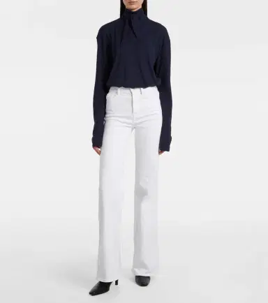 7 For All Mankind Modern Dojo high-rise wide-leg jeans | Thumbnail 3