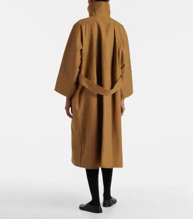 The Row Aurore oversized cotton canvas coat | Thumbnail 3 The Row Aurore oversized cotton canvas coat | Thumbnail 3