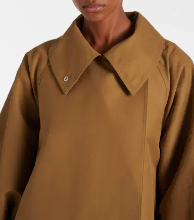 The Row Aurore oversized cotton canvas coat | Thumbnail 4 The Row Aurore oversized cotton canvas coat | Thumbnail 4