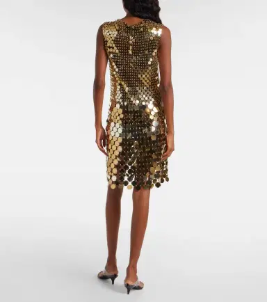 Rabanne Sparkle Disc minidress | Thumbnail 2
