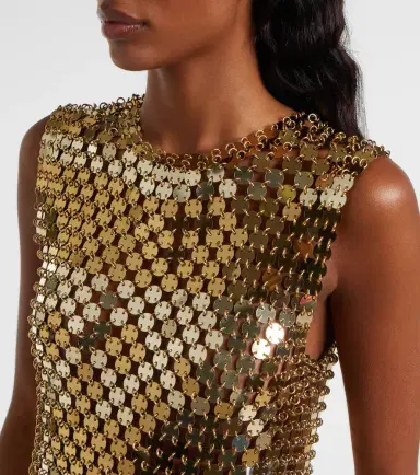 Rabanne Sparkle Disc minidress | Thumbnail 3