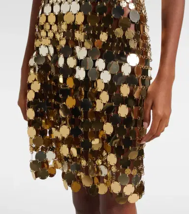 Rabanne Sparkle Disc minidress | Thumbnail 5