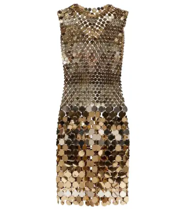 Rabanne Sparkle Disc minidress | Thumbnail 1