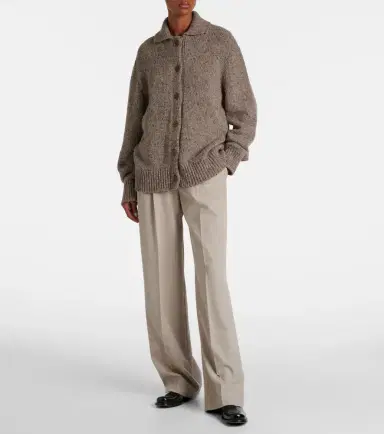The Row Virgil wool gabardine straight pants | Thumbnail 2 The Row Virgil wool gabardine straight pants | Thumbnail 2