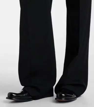 The Row Virgil wool gabardine wide-leg pants | Thumbnail 4 The Row Virgil wool gabardine wide-leg pants | Thumbnail 4