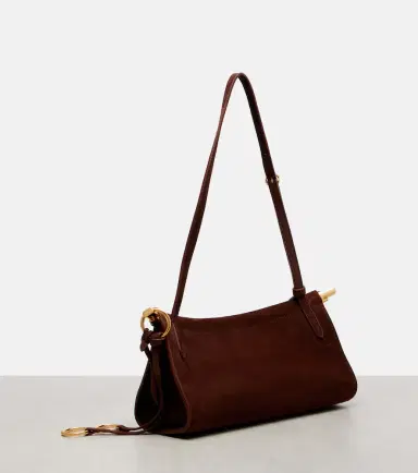 Alaïa Alaïa Le Click suede shoulder bag | Thumbnail 3 Alaïa Alaïa Le Click suede shoulder bag | Thumbnail 3