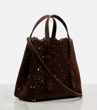 Alaïa Alaïa Mina 20 New Vienne leather tote bag | Thumbnail 4 Alaïa Alaïa Mina 20 New Vienne leather tote bag | Thumbnail 4